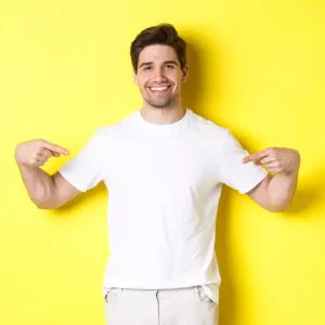 Minimalist White Cotton Tee