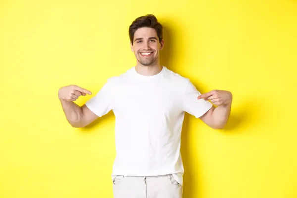 Minimalist White Cotton Tee